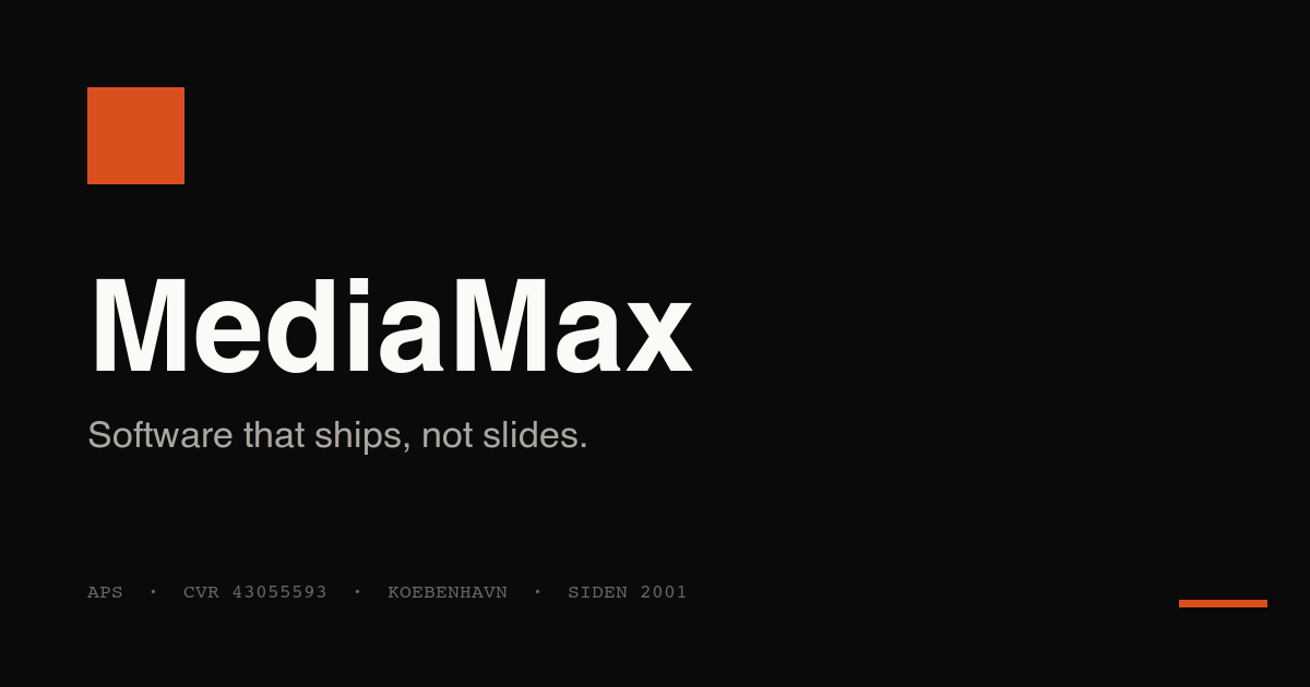 MediaMax ApS logo